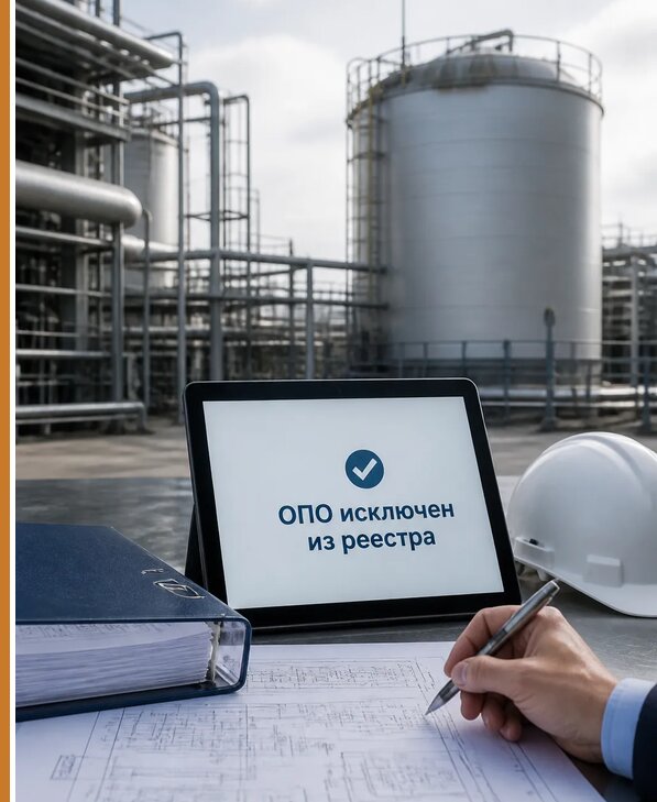 Исключение ОПО из госреестра в Батайске от 30363 р. | Авеста ОТиПБ